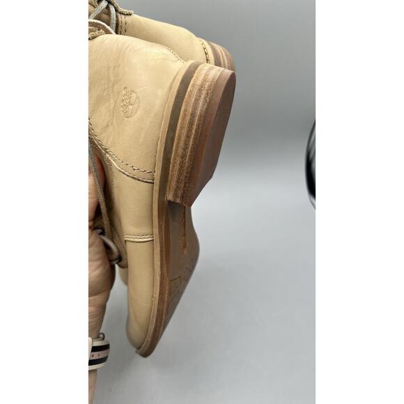 Timberland‎ Earth keepers Tan Leather Savin Hill Lace Up Ankle Boots Tan Size 8 - Picture 10 of 11
